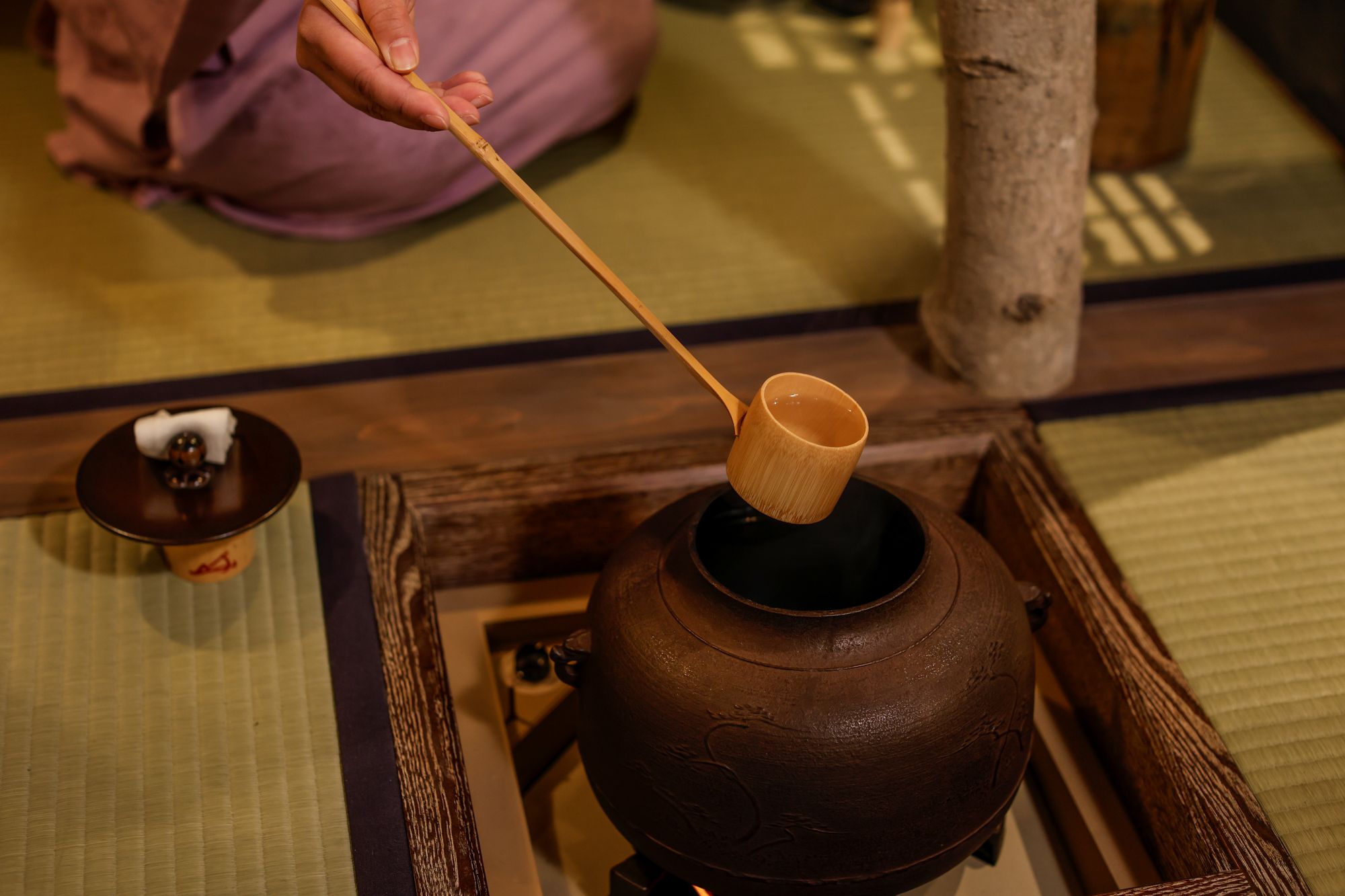 点前の所作