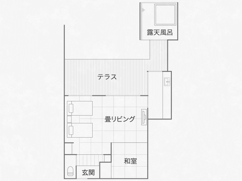 汀の棟（壱）：間取り