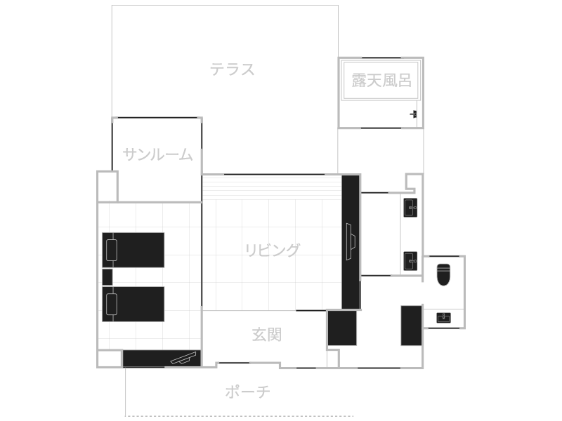 翔の冠：間取り