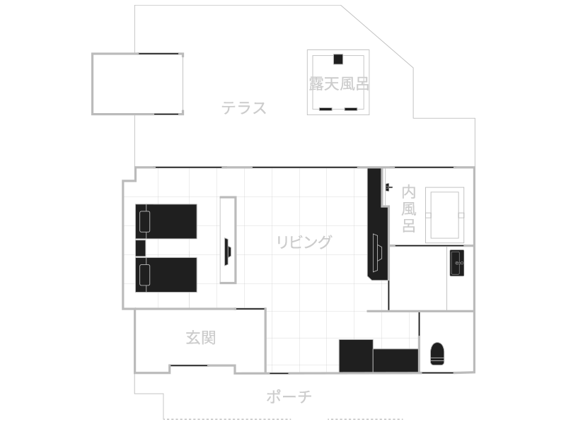 花の冠：間取り